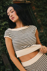 Smith Knit Striped Sweater FINAL SALE