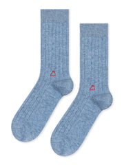Roma Cashmere Rib Mens Crew