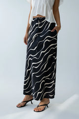 Ariel Abstract Maxi Skirt