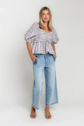 Andrea Peplum Blouse