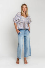Andrea Peplum Blouse