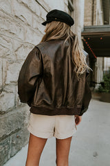 Siena Vegan Leather Jacket FINAL SALE