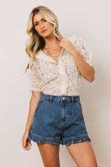 Sasha Ruffled Shorts FINAL SALE