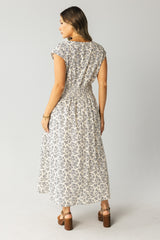 Heather Floral Maxi Dress in Blue FINAL SALE
