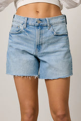 Micha Light Wash Denim Shorts FINAL SALE