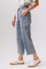 Khai Cropped Pants in Denim FINAL SALE
