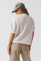 Leah Knit Cardigan in Oatmeal