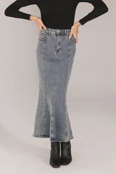 Azzy Denim Mermaid Skirt FINAL SALE