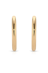 Large Thick Classic Hoops