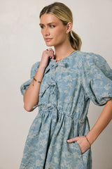 Pony Denim Mini Dress FINAL SALE