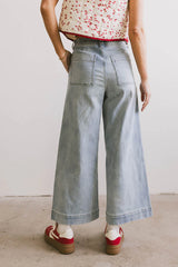 Pablo Wide Leg Denim Pants FINAL SALE