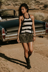 Hadley Striped Halter Top