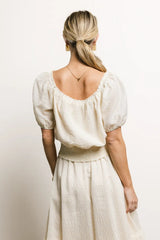 Caroline Striped Blouse FINAL SALE