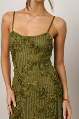 Cyrus Textured Midi Dress FINAL SALE
