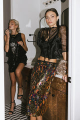 Belle Sequin Romper FINAL SALE