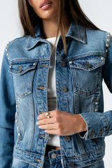 Majorca Studded Denim Jacket