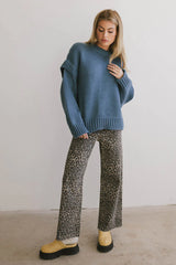Kortnee Leopard Print Jeans FINAL SALE