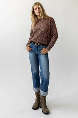 Violet Cuffed Straight Leg Jeans FINAL SALE