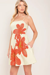 SUNKISSED FLORA MINI DRESS