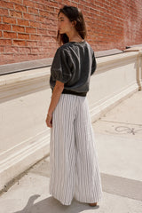 Rory Contrast Top in Black FINAL SALE