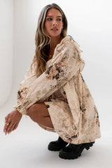 Kathy Floral Mini Dress FINAL SALE