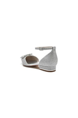 Glitter Crystal Low Heels