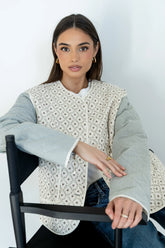 Lucas Quilted Jacket in Forest