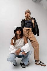 Alice Patchwork Wide Leg Jeans FINAL SALE