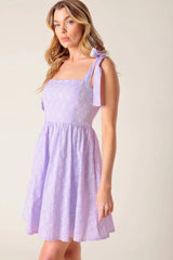 DATE TO REMEMBER MINI DRESS LAVENDER