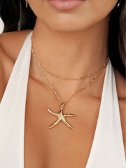 Starfish Luxe Pendant Necklace