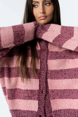 Russel Oversized Sweater in Pink