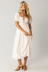 Kelsie Floral Midi Dress in Pink FINAL SALE