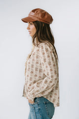 Markel Lace Trim Blouse FINAL SALE