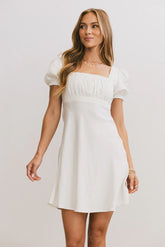 Harlee Lace Trim Mini Dress FINAL SALE