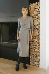 Adelle Wrap Maxi Dress FINAL SALE