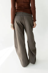Maribel Barrel Sweatpants in Charcoal FINAL SALE