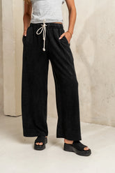 Nico Wide Leg Pants in Black FINAL SALE