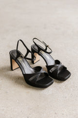 Josie Block Heel in Black