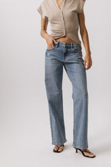 Marshall Straight Leg Jeans in Medium Wash FINAL SALE