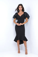 Diana Midi Dress Black