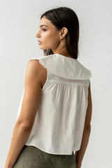 Carlson Collared Top