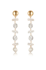 Ocean Secrets Freshwater Pearl Dangle Earrings
