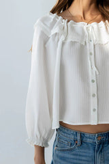 Kenzy Sheer Blouse