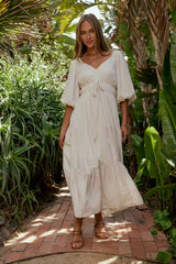 Kippa Tiered Midi Dress FINAL SALE