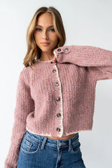 Quincy Speckled Cardigan FINAL SALE