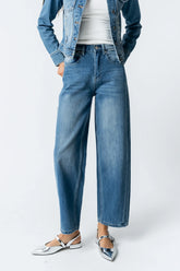 Moxie Relaxed Barrel Jeans