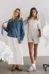 Renley Striped Romper FINAL SALE