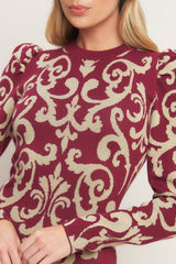 BASK IN LOVE SWEATER MINI DRESS