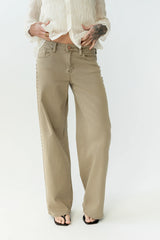 Bronco Studded Straight Leg Jeans