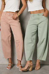 Capri Barrel Jeans